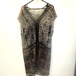 Rozae Nichols Boho Tunic Dress Small